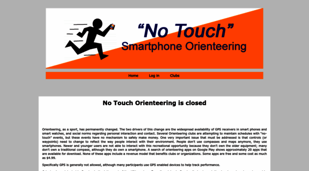 notouchorienteering.com