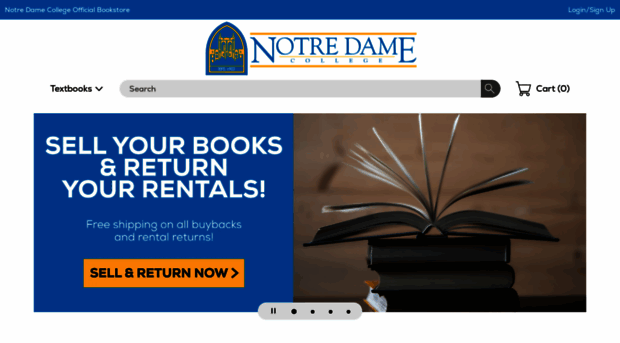 notredame.ecampus.com