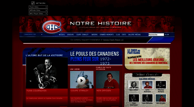 notrehistoire.canadiens.com