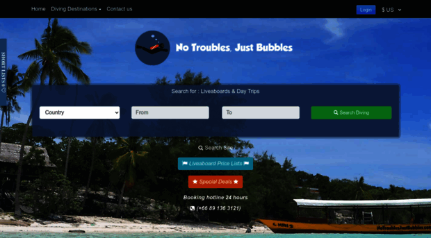 notroublesjustbubbles.com