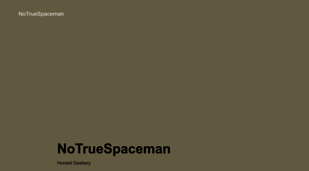 notruespaceman.com