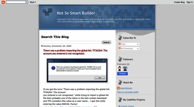 notsosmartbuilder.blogspot.com