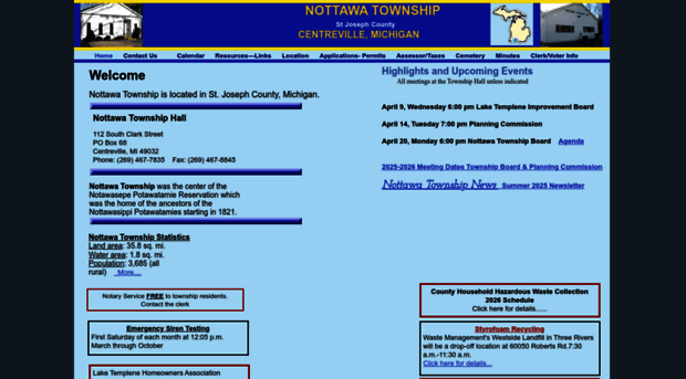 nottawatownship.org