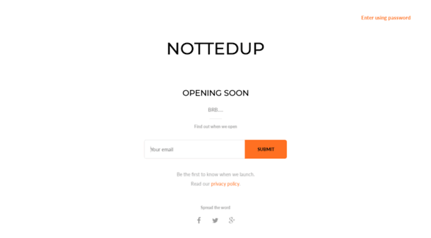 nottedup.com