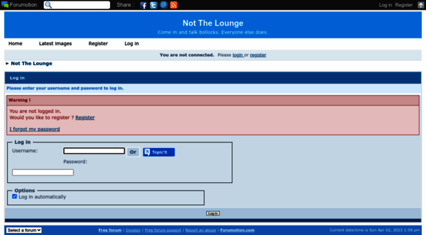 notthelounge.forumotion.co.uk