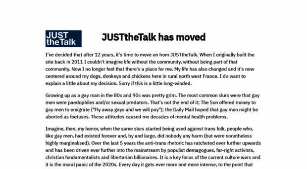 notthetalk.com