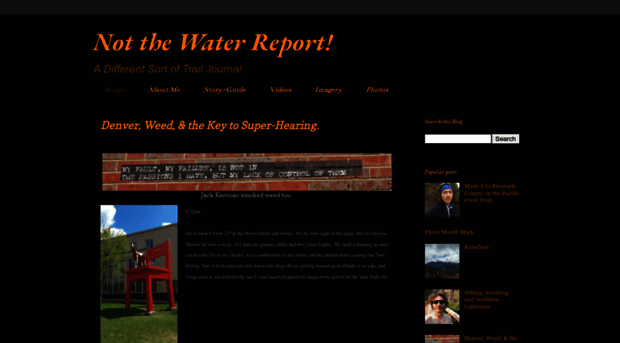 notthewaterreport.com