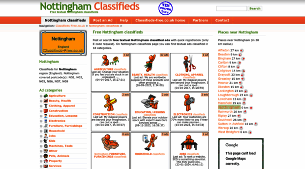 nottingham.classifieds-free.co.uk