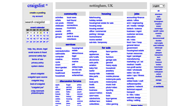 nottingham.craigslist.org