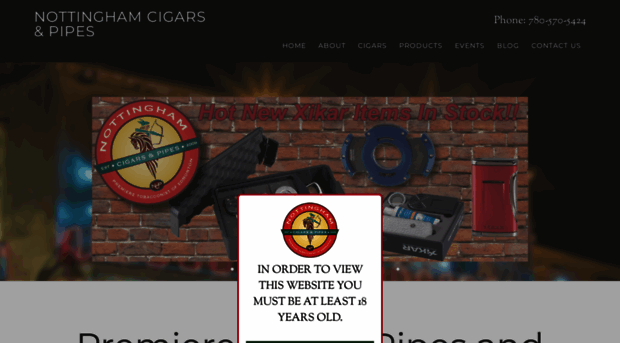 nottinghamcigaretteandcigar.com