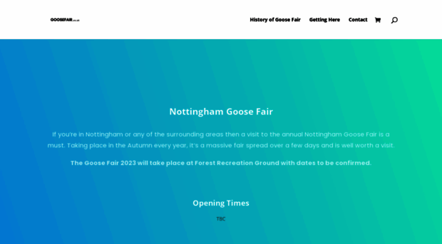 nottinghamgoosefair.co.uk