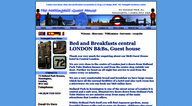 nottinghillbedandbreakfast.co.uk