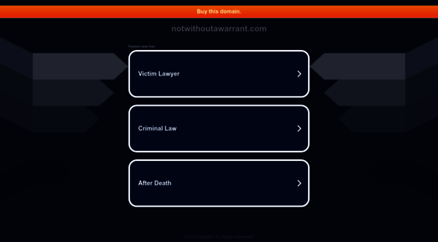 notwithoutawarrant.com
