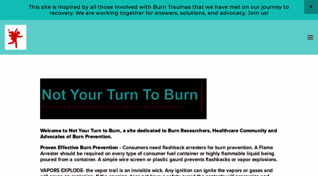 notyourturntoburn.com