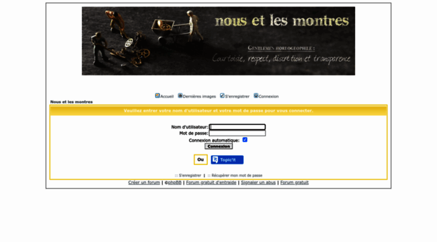 nousetlesmontres.forumpro.fr