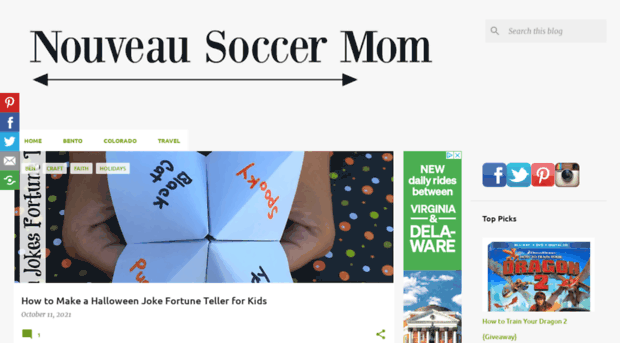 nouveausoccermom.com