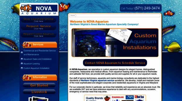 novaaquarium.com