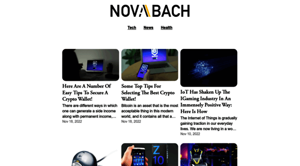 novabach.com