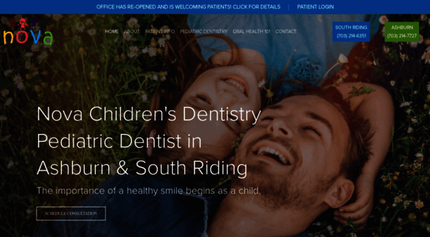 novachildrensdentistry.com