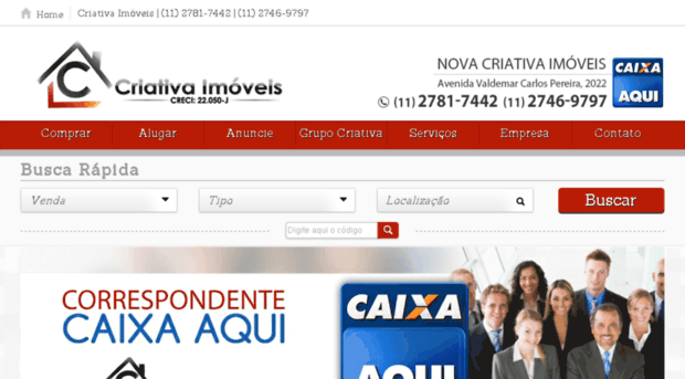 novacriativaimoveis.com.br