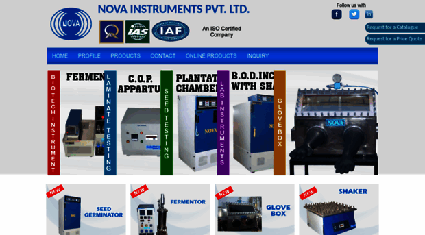 novainstruments.in