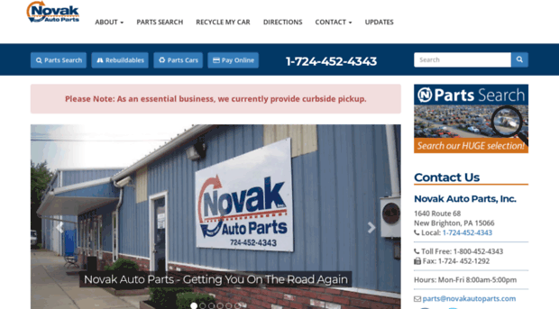 novakautoparts.com