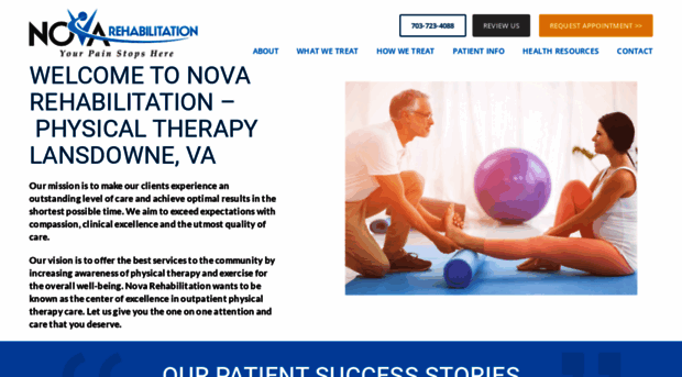 novaphysicaltherapy.com