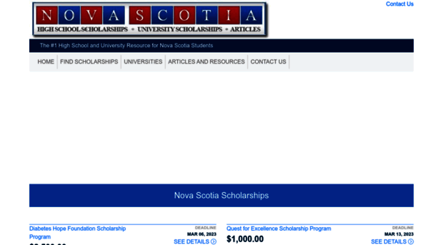 novascotiascholarships.ca