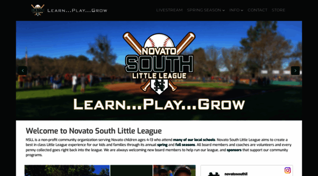 novatosouthlittleleague.com