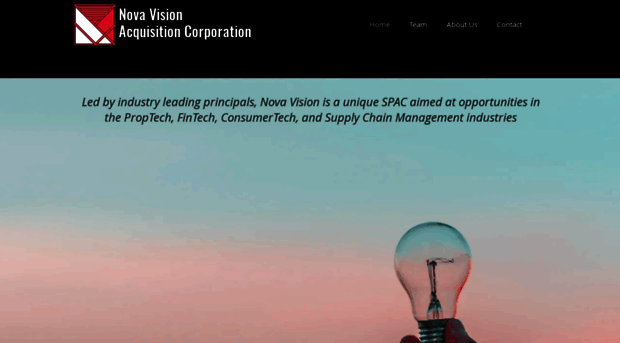 novavisionacquisition.com