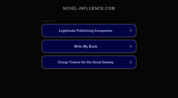 novel-influence.com
