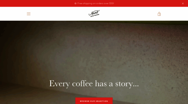 novelcoffeeroasters.com