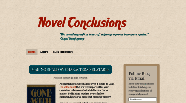 novelconclusions.com