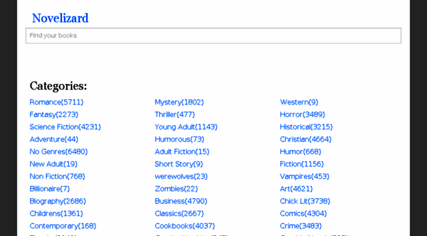 novelizard.com