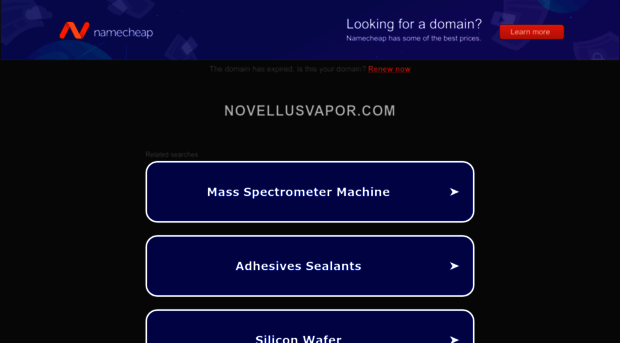 novellusvapor.com