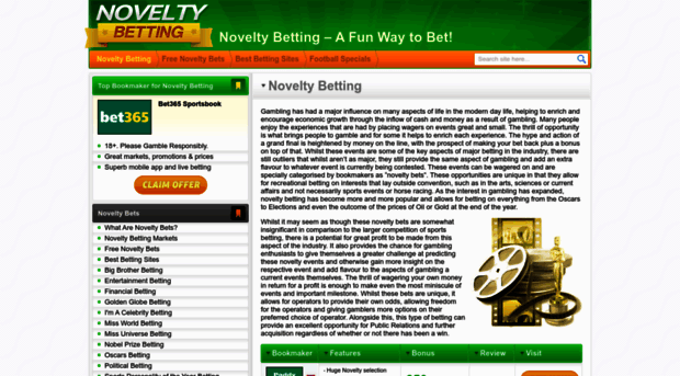 noveltybetting.com