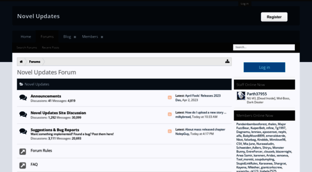 novelupdatesforum.com