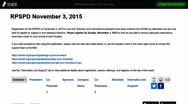 november3rdprofessionaldeve2015.sched.org