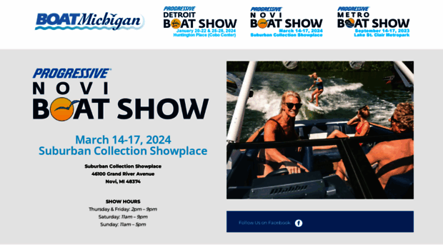 noviboatshow.com