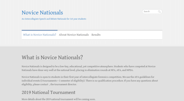 novicenats.org