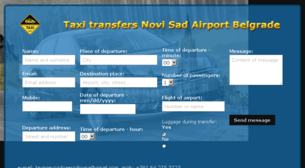 novisadairporttaxitransfers.com