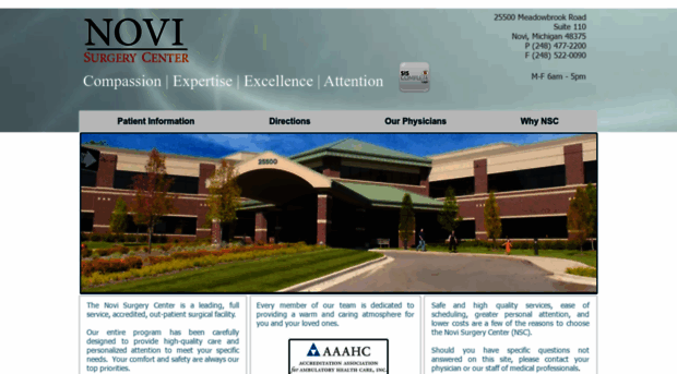 novisurgerycenter.org