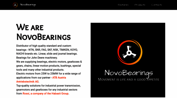 novobearings.com