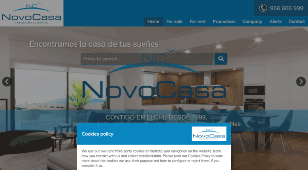 novocasainmobiliaria.com