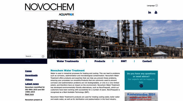 novochemwatertreatment.com