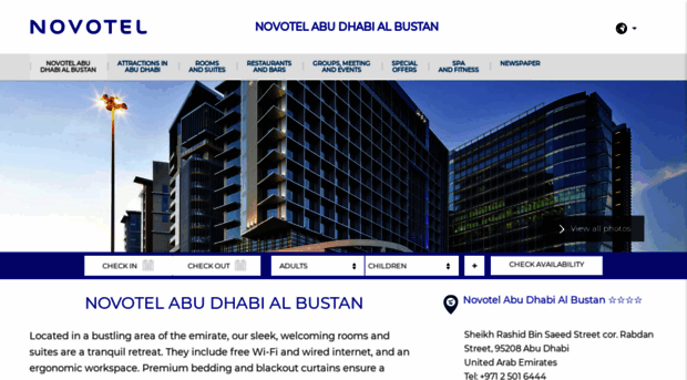novotel-abudhabi-albustan.com