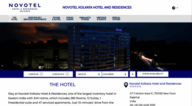 novotelkolkata.com