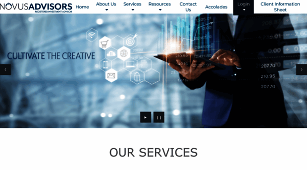novusadvisors.com