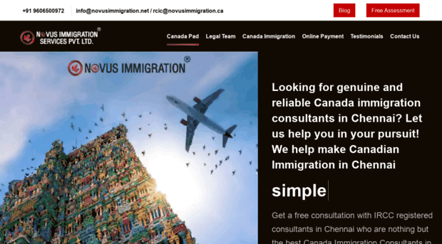 novusimmigrationchennai.com