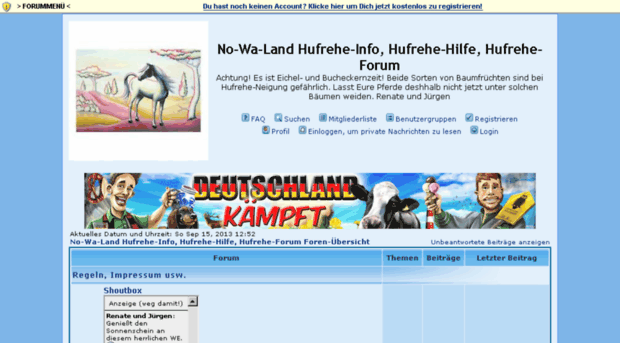 nowalandpferdeforum.siteboard.de